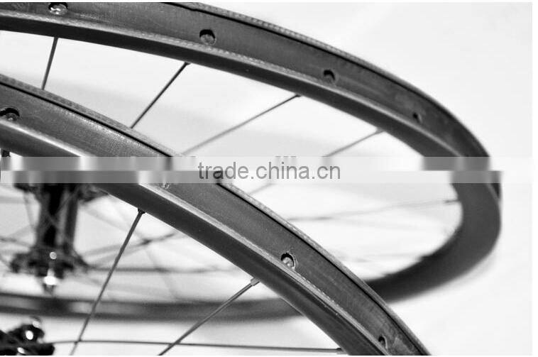 26ER clincher wheels carbon 25mm wide carbon MTB wheelset high quality mountain bike wheels