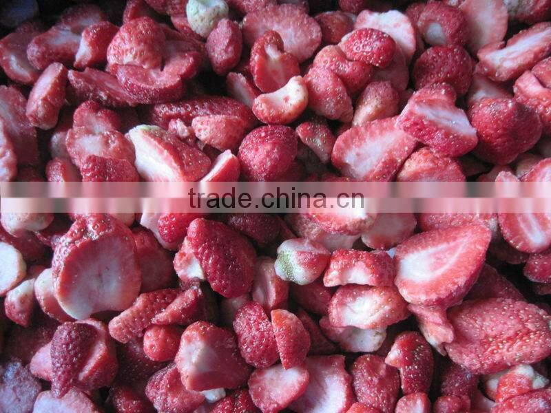 Chinese Bulk Frozen Strawberry Sliced