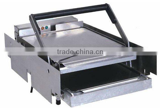 Stainless Steel Electric Hamburger Bun Toaster / Bread Toaster