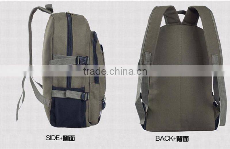 Best selling travel backpack bag canvas wholesale backpack