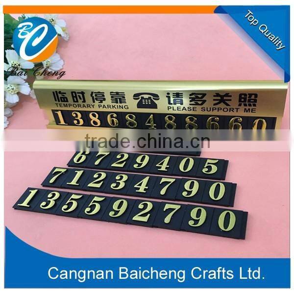 China made promotional plastic price tag/ABS price display