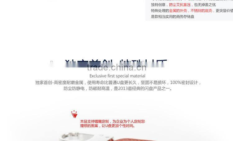 Leather Keychain USB Flash Drive wholesale USB disc cheap keychain usb flash Memory leather