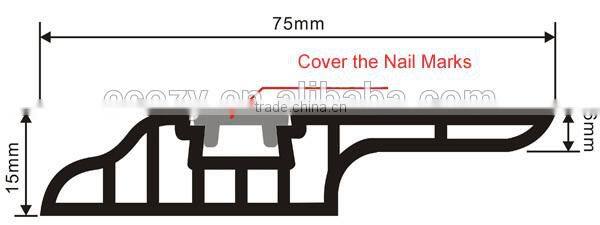PVC foam skirting board