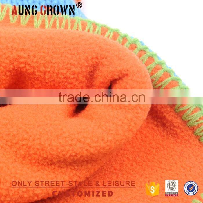 Warm Acrylic Children Beanie Knitting Cap
