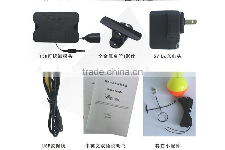 Mini waterproof camera fish finder