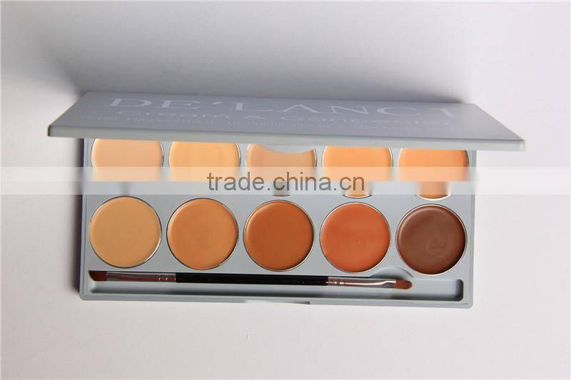 skin bleaching cream New 10 Color Concealer Foundation Cream Palette Nature Moisturizer Whitening Makeup Tools