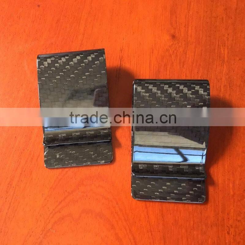 carbon fiber Material and Unisex Gender carbon money clip