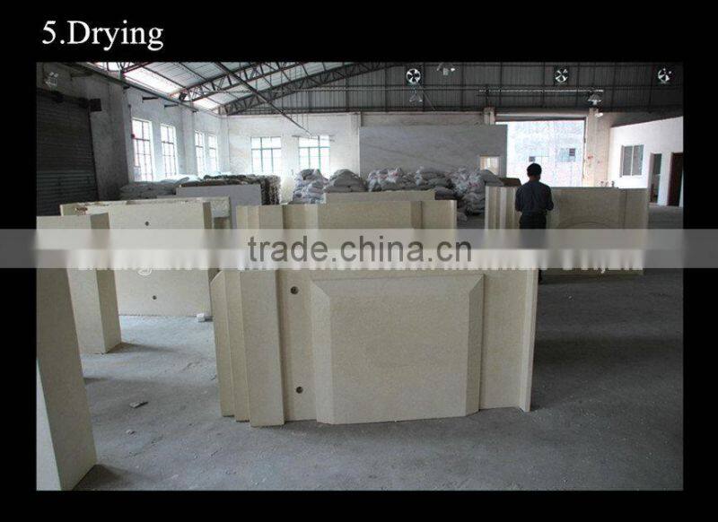 durable building material glass fiber reinforced concrete GFRC panels