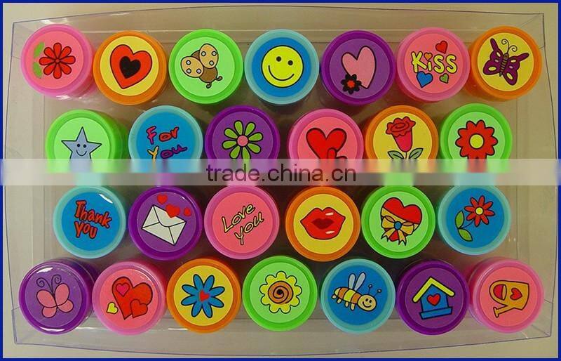 New Arrival Cute Cartoon Stamp,10pcs Children Stamp, Self Inking Rubber Stamp