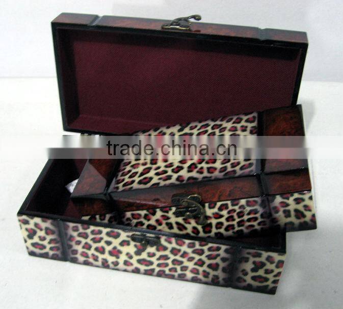 2014 most fashion luxury antique jewelry box