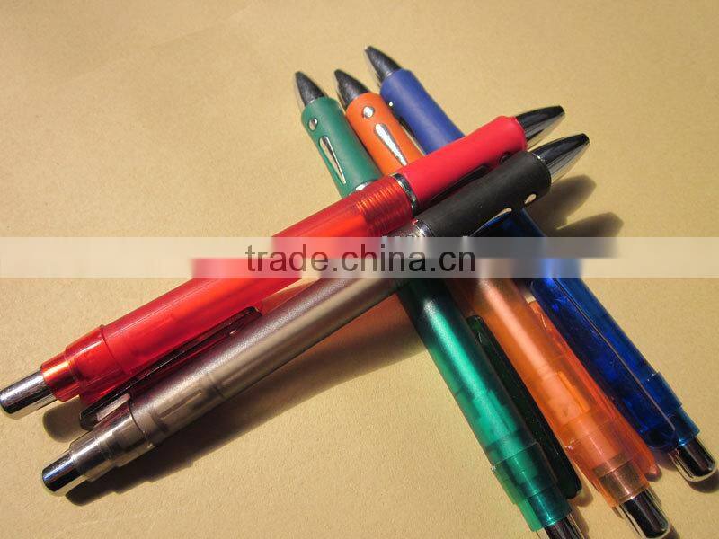Cheap feature plastic ballpoint pen for promotion