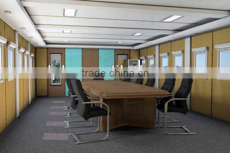 movable office with sandwich panel