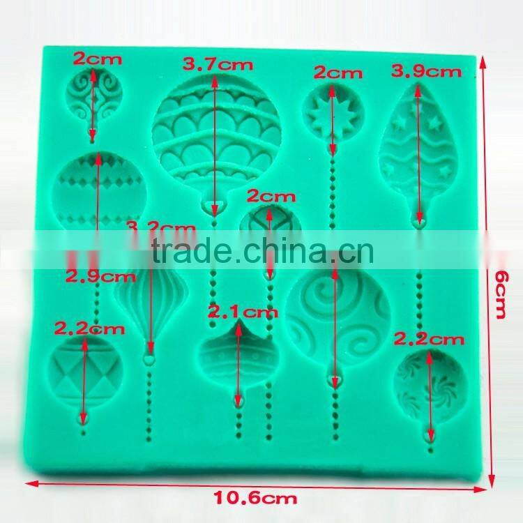 K-sun X-mas silicone mold newest fondant mold for cake decorating reposteria