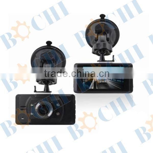 Best Car DVR with 230 degree viewing anle/double camera