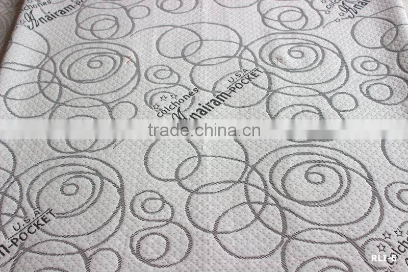 Rongli RLI-6 100%polyester hotsale mattress Fabric