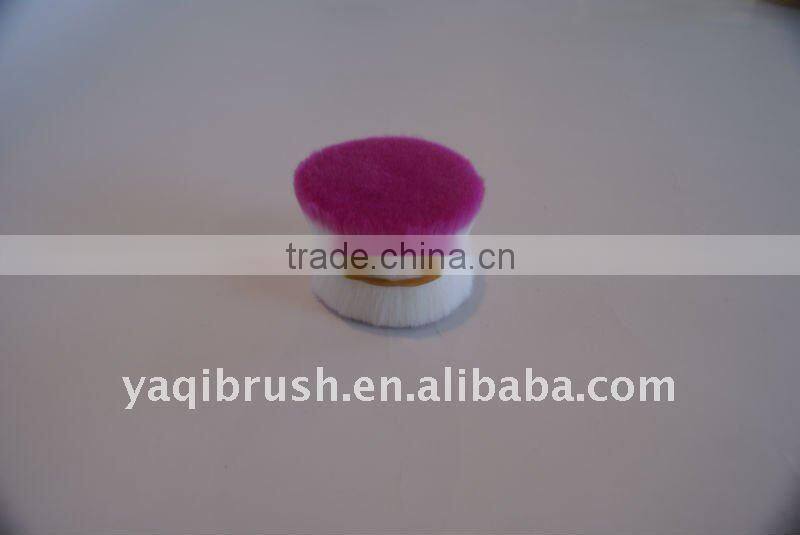 Nylon hair for cosmetic brushes