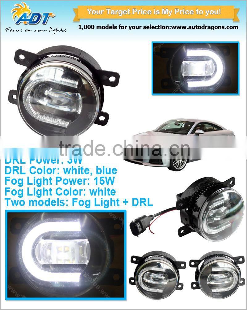 All in one Waterproof 3.5" USA FOG/DRL BEAMS WHITE Fog Beams Fog Light daylights drl