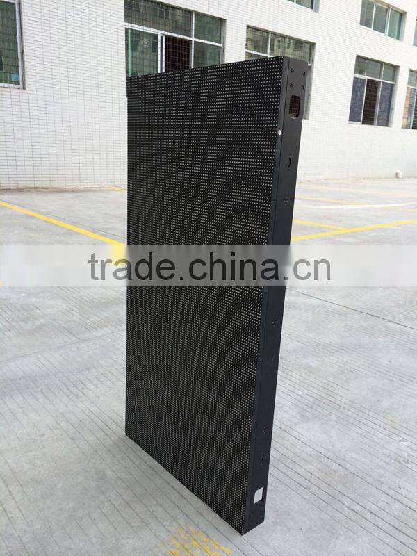 Portable light weight P6 flexible led mesh curtain