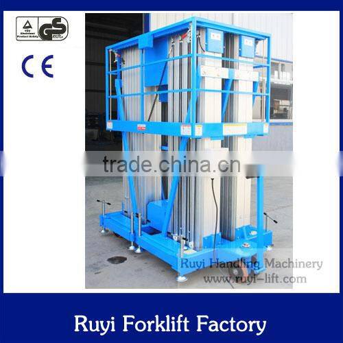 aerial working platform factory sell 4 mast aerial work platform