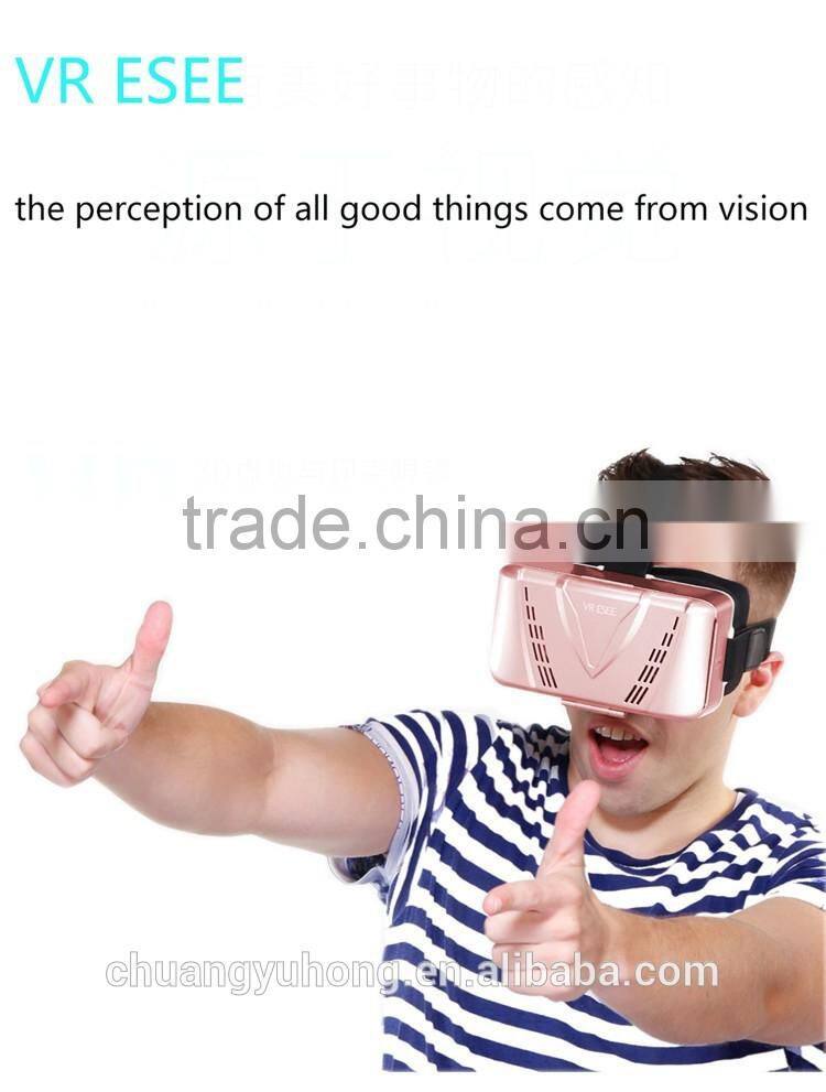 New 3D Glasses Vr Esee Headset Virtual Reality 3D Glasses Mobile Vr Big FOV For IOS/Android 360 Degrees Full Viewing