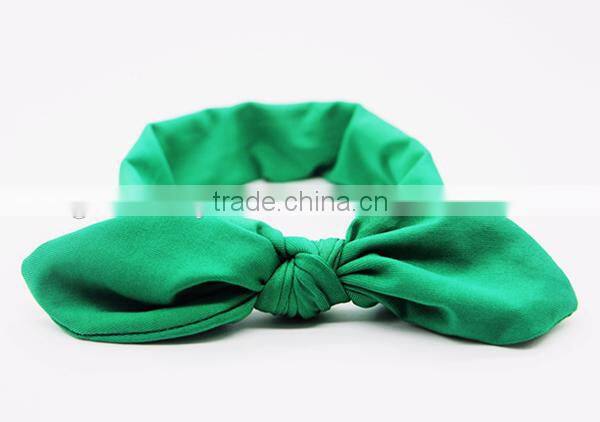 YA New Cute Girls and Women Bowknot Hairbands Turban Knot Rabbit Headband Headwrap Top Cloth Headwear Hair Accessories