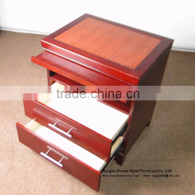 business desk hotel furniture with solid wood frame and legs