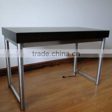 HS0029 King Queen Headboard Nightstand luggage bench microfridge cabinet desk stainless steel legs