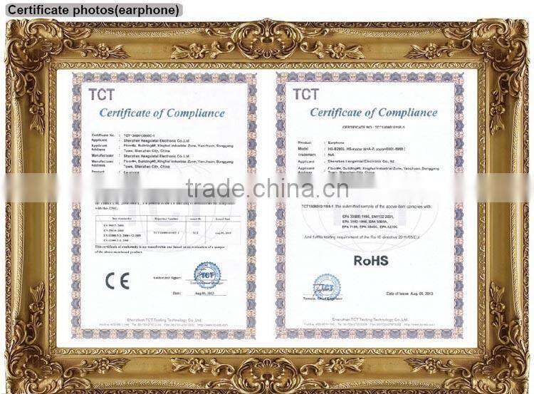 Low radiation earphone fancy cable eaphone