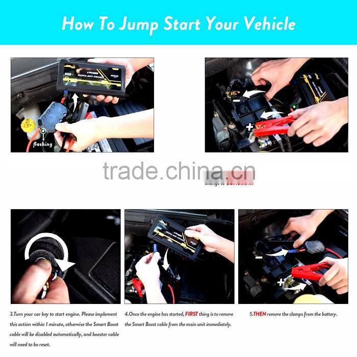 16800Mah Car Jump Starter Box Battery Pack