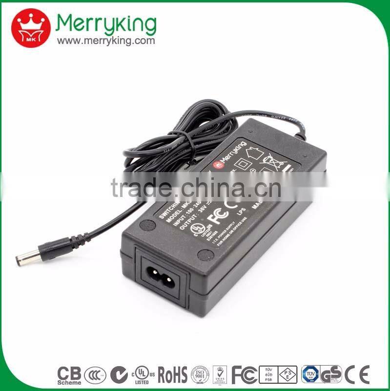 12V 3000mA DC Adapter 36v 500ma small desktop ac dc adapter with 1.5m round cable