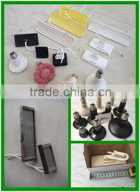 Electric quartz far infrared heating element for vacuum forming heater