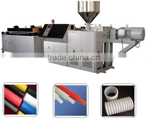 single wall corrugated tube machinery with CE,ISO