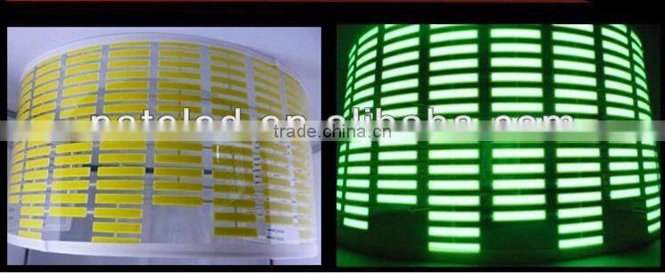 2014the latest auto car fashion stickers,car led stickers/car music rhythm lamp