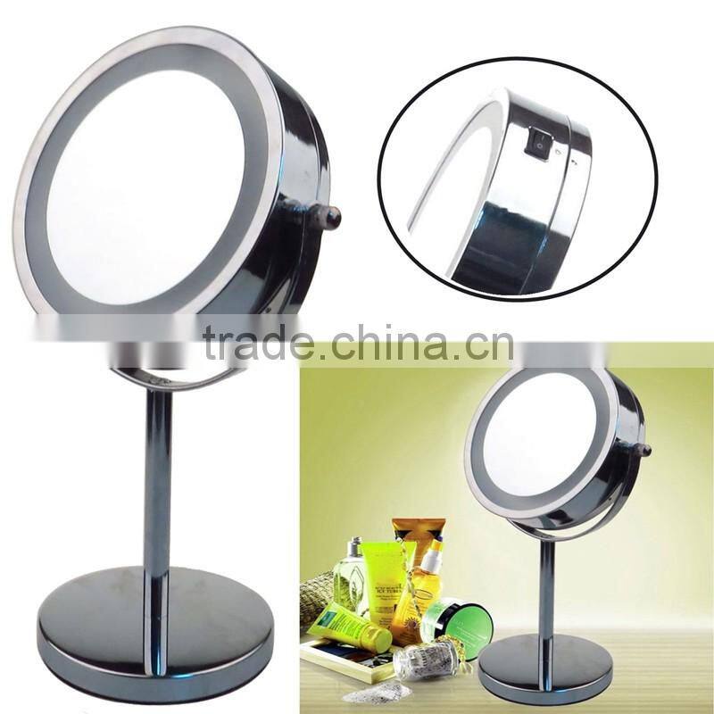 Multifunctional magnifying lighted makeup mirrors for wholesales