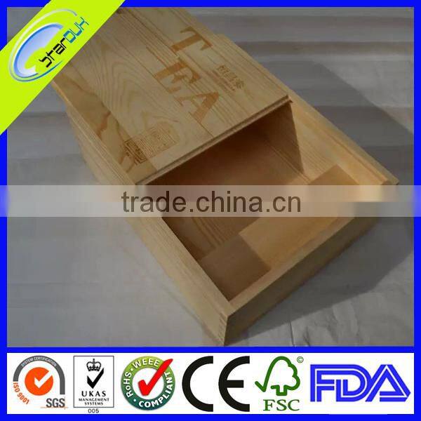 high quality wooden wedding box invitation