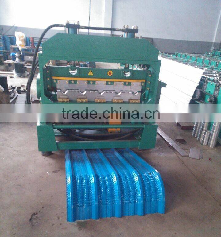 HT-760 Steel roof and wall curving tile making machine