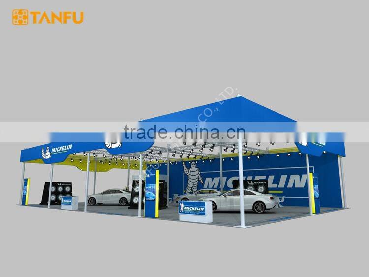 TANFU 10m x 10m Exhibition Display Design for Trade Show