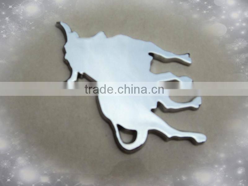 Custom 3D Chrome plastic badge