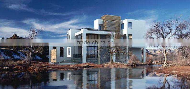 Economic prefabricated house /villa with solar system