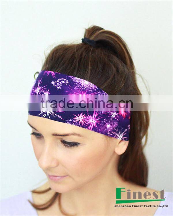 Personalized Stretch Yoga Fitness Headbands