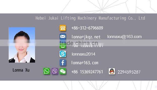 Monorail hoist crane 3t electric wire rope lift motor hoist