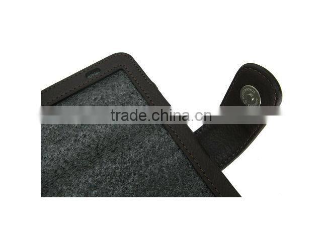 luxury fashinable noteBook Leather Cases with Credit Card Stand for Samsung Galaxy Tab P1000