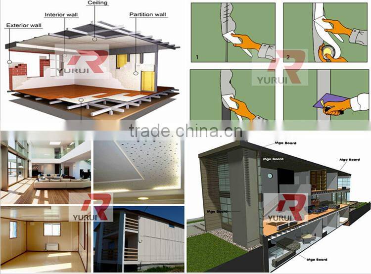 German brand PLC control decorative fire board mgo wall panel making machine