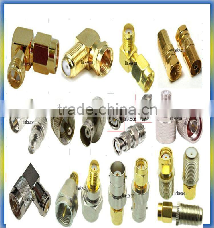 Factory price connector iec male to f female rf connector