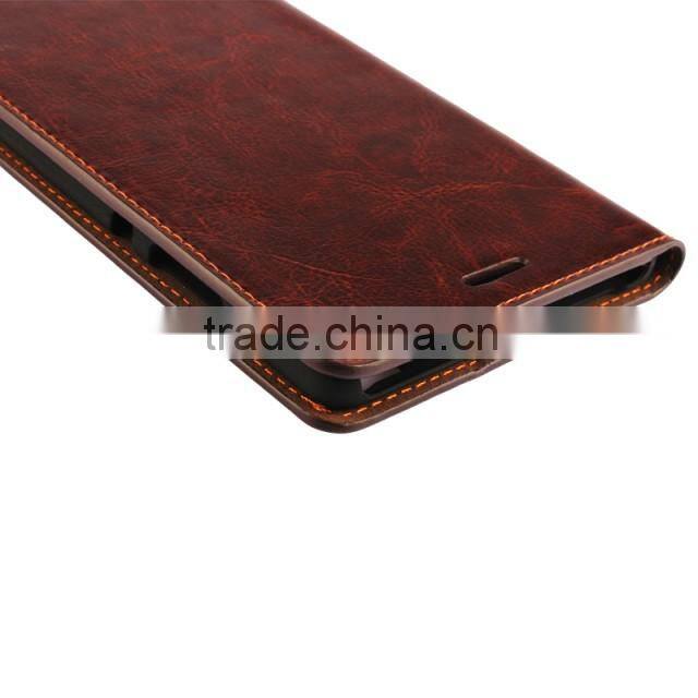 Fashionable Popular Magnetic flip leather wallet case with card slots luxury leather case for Huawei P8 Max fast delivery