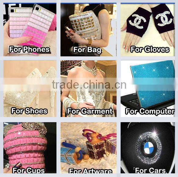 wholesale 2016 Custom Skull theme rhinestone transfer for Clothing