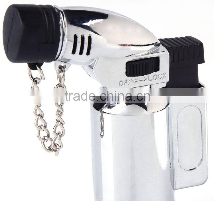 EK-692 Perfect for Cigar Single Jet Flame Butane Torch Cigarette Cigar Lighter