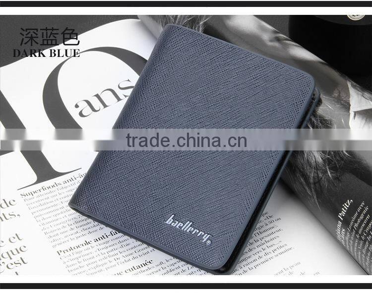 custom pu leather beallerry mens wallet for men