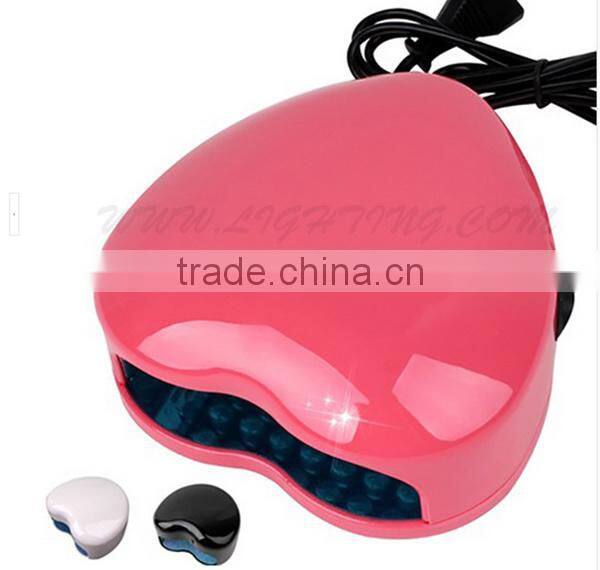 CE & ROHS fashion 18LED uv lamp for nail 2W