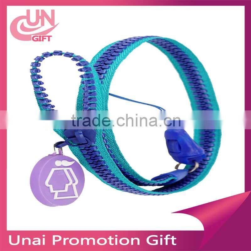 New design zipper lanyard,zipper lanyard strap with pouch